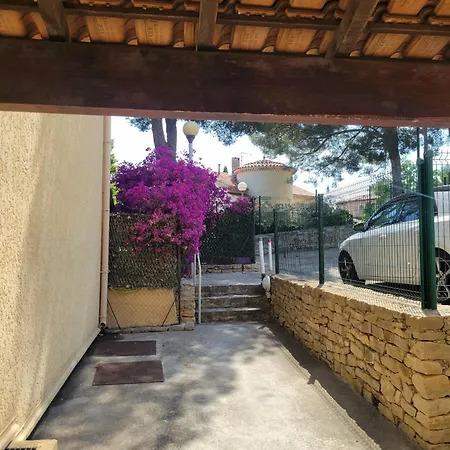 Grand Mezzanine Calme Climatise Parking Prive 700 M * Sanary-sur-Mer